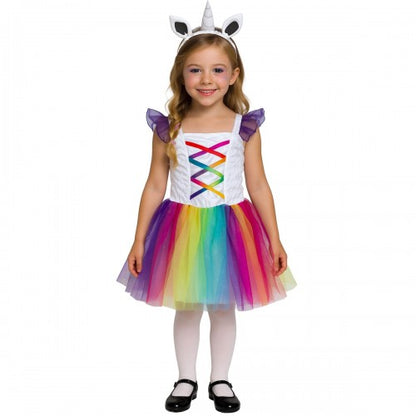 Front - Fiestas Guirca Girls Unicorn Tutu Costume Set