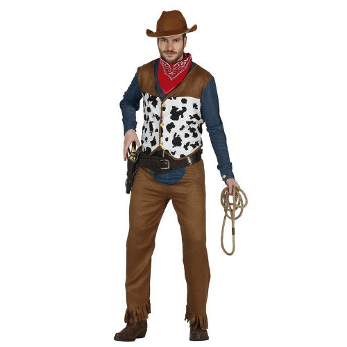 Front - Fiestas Guirca Mens Cowboy Costume