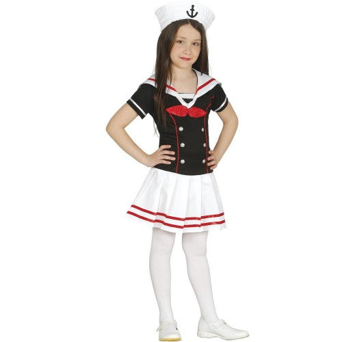 Front - Fiestas Guirca Girls Sailor Costume Set