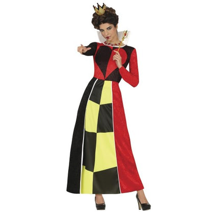 Front - Fiestas Guirca Womens/Ladies Queen Of Hearts Costume Dress