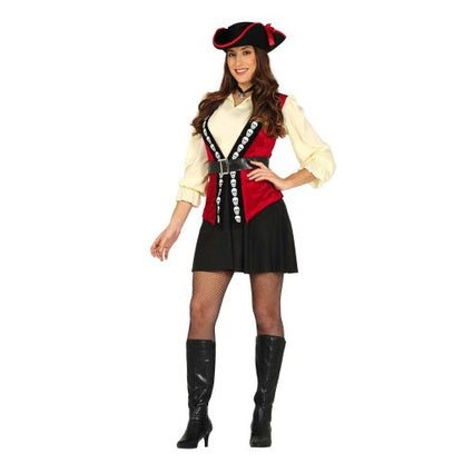 Front - Fiestas Guirca Womens/Ladies Pirate Costume Set