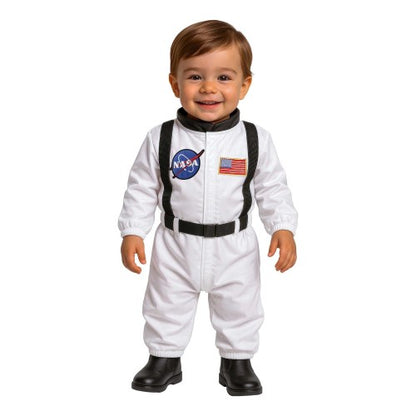 Front - Fiestas Guirca Baby Astronaut Costume