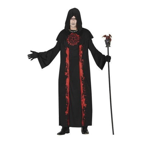 Front - Fiestas Guirca Mens Ritualmaster Satanic Costume Set