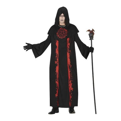 Front - Fiestas Guirca Mens Ritualmaster Satanic Costume Set