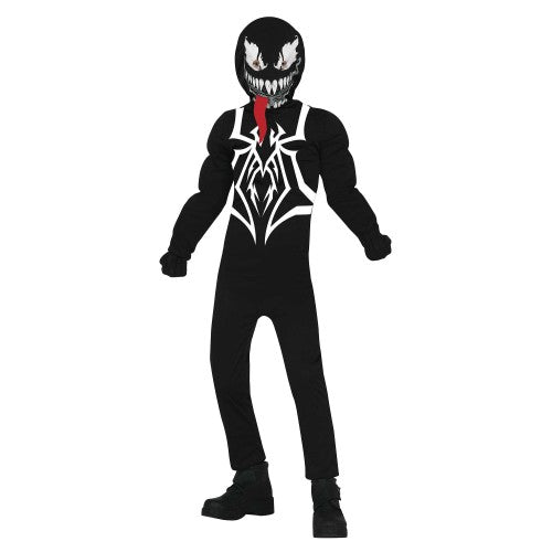 Front - Fiestas Guirca Boys Supervillain Costume Set