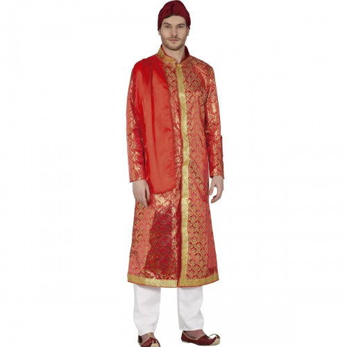 Front - Fiestas Guirca Mens India Costume Set