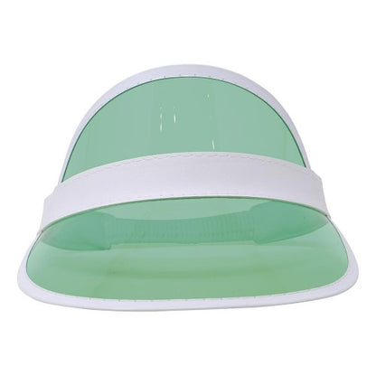 Front - Fiestas Guirca Unisex Adult Transparent 80s Visor Cap
