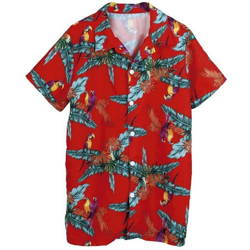 Front - Fiestas Guirca Mens Parrot Shirt