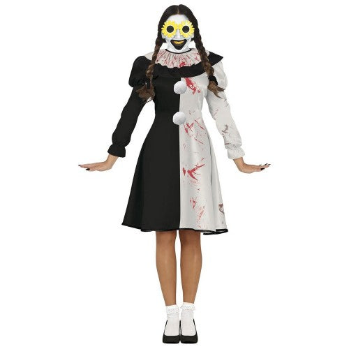 Front - Fiestas Guirca Womens/Ladies Terrorific Clown Costume Set