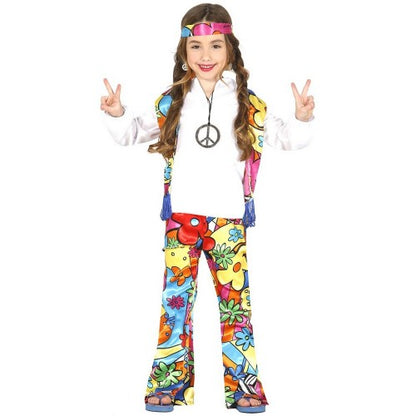 Front - Fiestas Guirca Boys Hippie Costume Set