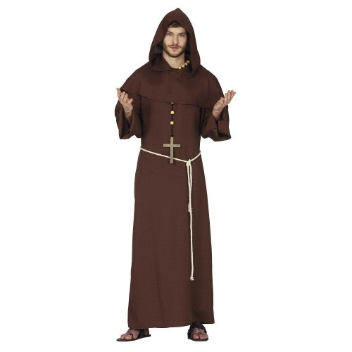Front - Fiestas Guirca Mens Monk Costume Set