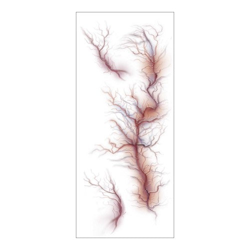 Front - Fiestas Guirca Veins Temporary Tattoo