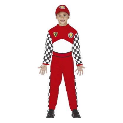 Front - Fiestas Guirca Boys Formula Driver Costume Set