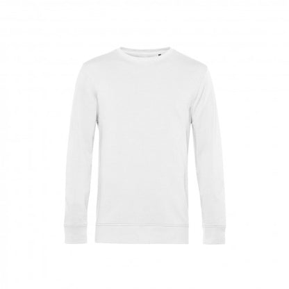 Front - B&C Mens Organic Crew Neck Sweat