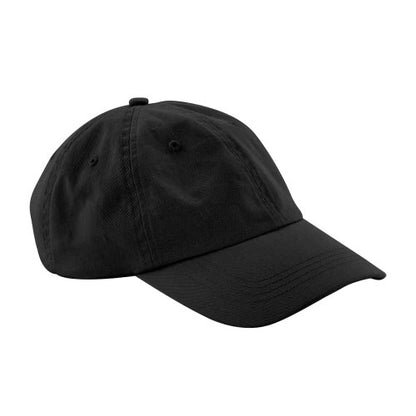 Front - Beechfield Organic Cotton 6 Panel Dad Hat