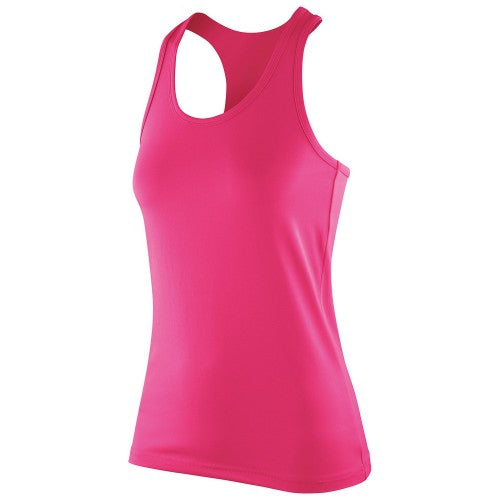 Front - Spiro Womens/Ladies Impact Softex Tank Top