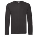Front - Fruit of the Loom Mens Original Long-Sleeved T-Shirt