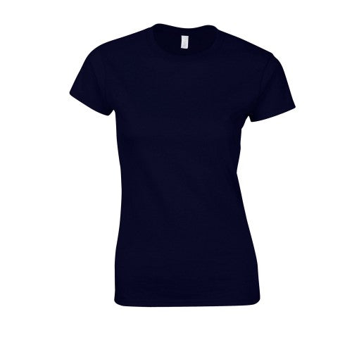 Front - Gildan Womens/Ladies Ringspun Cotton Soft Touch T-Shirt