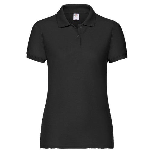 Front - Fruit of the Loom Womens/Ladies 65/35 Polo Shirt