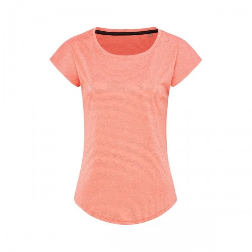 Front - Stedman Womens/Ladies Move Recycled Sports T-Shirt