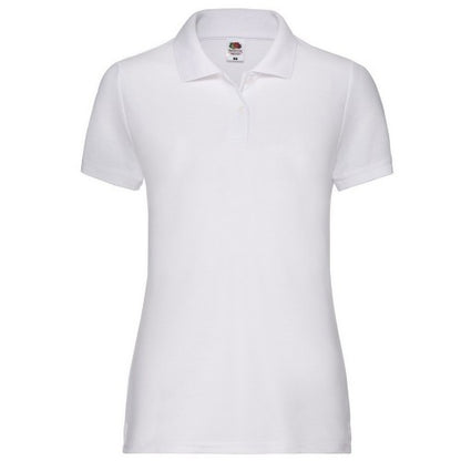 Front - Fruit of the Loom Womens/Ladies 65/35 Polo Shirt