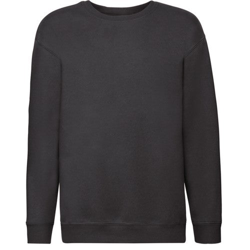 Front - Fruit of the Loom Childrens/Kids Premium Set-in Sweatshirt