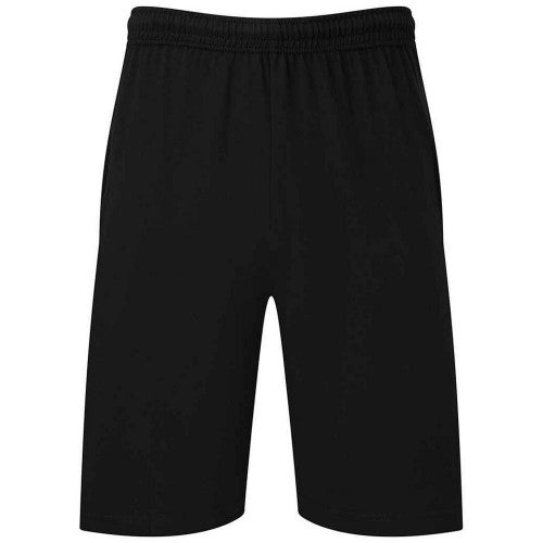 Front - Fruit of the Loom Mens Iconic 195 Jersey Shorts