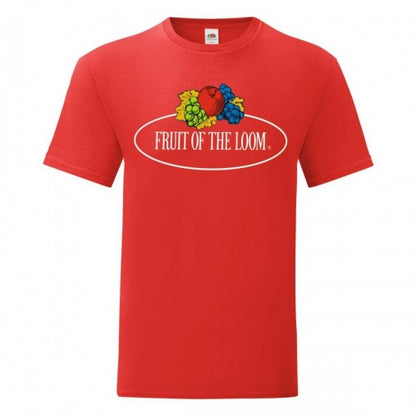 Front - Fruit Of The Loom Mens Vintage Logo T-Shirt