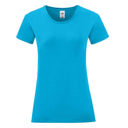 Front - Fruit of the Loom Womens/Ladies Iconic 150 T-Shirt