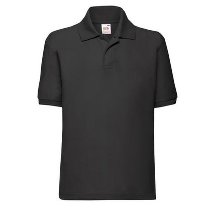 Front - Fruit of the Loom Childrens/Kids 65/35 Polo Shirt