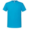 Front - Fruit of the Loom Mens Iconic 195 Premium Ringspun Cotton T-Shirt