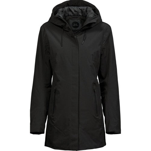 Front - Tee Jays Womens/Ladies All Weather Parka