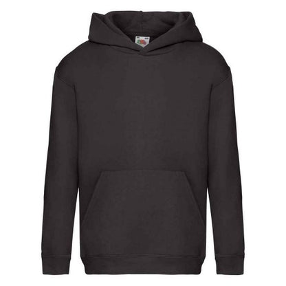 Front - Fruit of the Loom Childrens/Kids Premium Hoodie