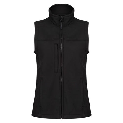 Front - Regatta Womens/Ladies Flux Softshell Gilet