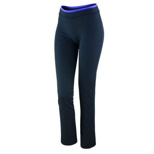 Front - Spiro Womens/Ladies Fitness Trousers