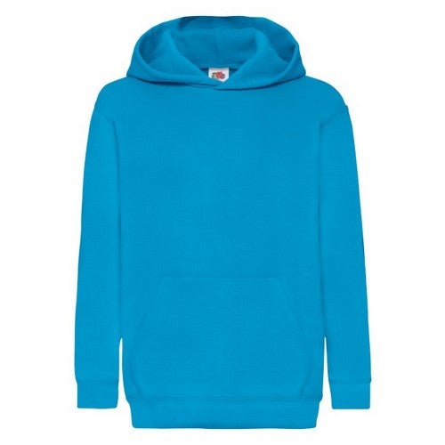 Front - Fruit of the Loom Childrens/Kids Classic Hoodie