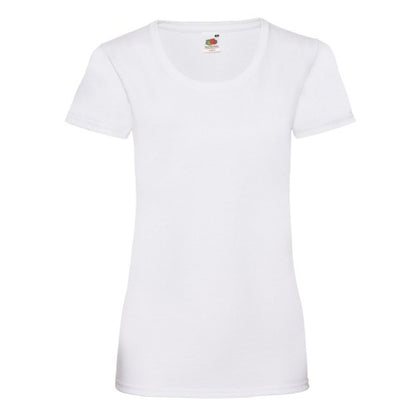 Front - Fruit of the Loom Womens/Ladies Valueweight T-Shirt