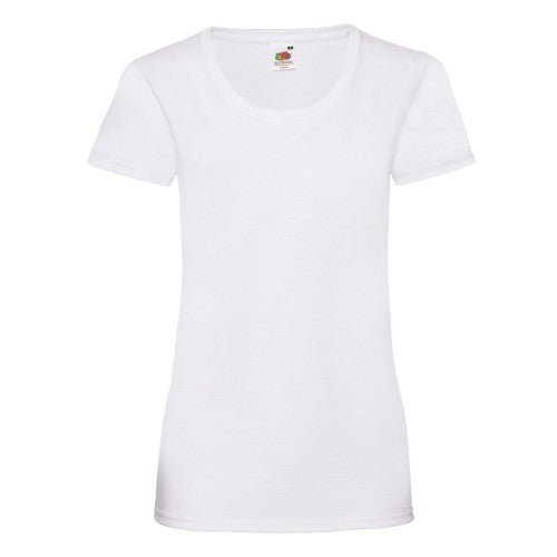 Front - Fruit of the Loom Womens/Ladies Valueweight T-Shirt
