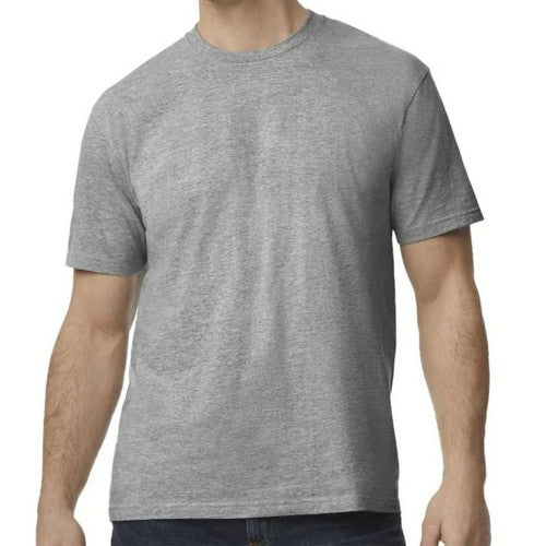 Front - Gildan Unisex Adult Polycotton Midweight T-Shirt