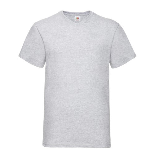 Front - Fruit of the Loom Mens Valueweight V Neck T-Shirt