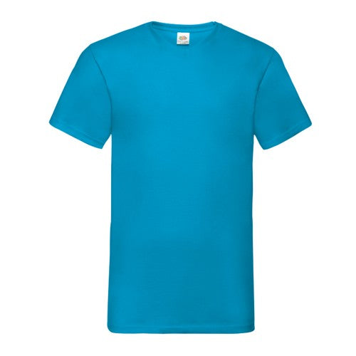 Front - Fruit of the Loom Mens Valueweight V Neck T-Shirt