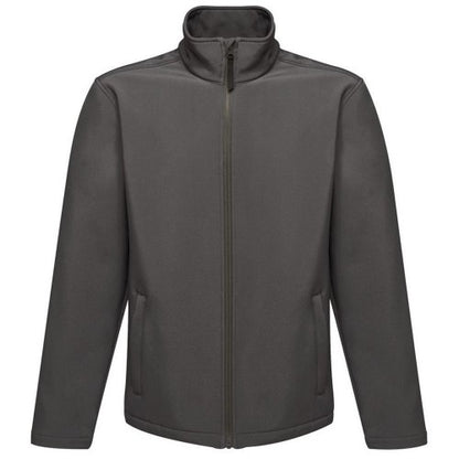 Front - Regatta Reid Mens Softshell Wind Resistant Water Repellent Jacket