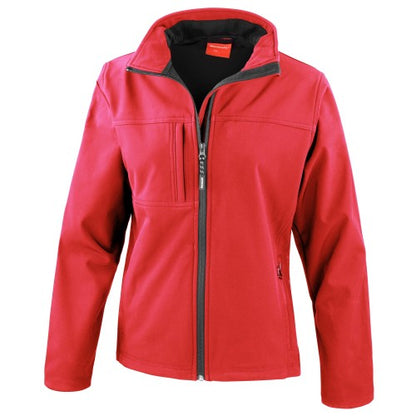 Front - Result Womens Softshell Premium 3 Layer Performance Jacket (Waterproof, Windproof & Breathable)