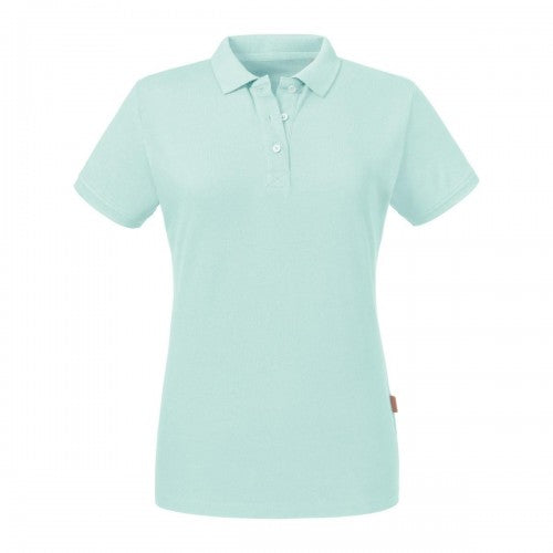 Front - Russell Womens/Ladies Pure Organic Polo