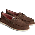 Front - Sperry Mens Authentic Original Grain Leather Boat Shoes