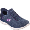 Front - Skechers Womens/Ladies Dazzling Haze Trainers