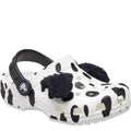 Front - Crocs Childrens/Kids Classic Dalmatian Clogs