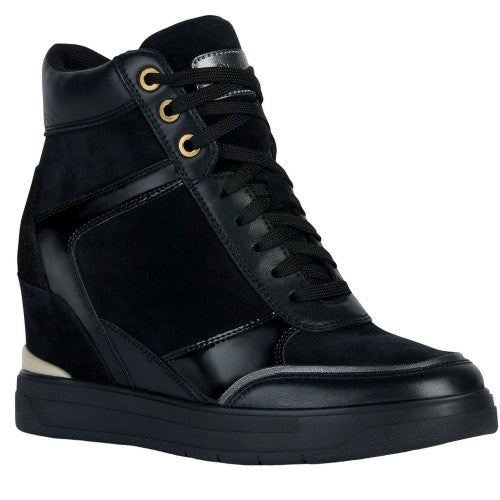 Front - Geox Womens/Ladies Maurica Suede Trainers