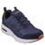 Front - Skechers Mens Sketch-Air Court Suede Trainers