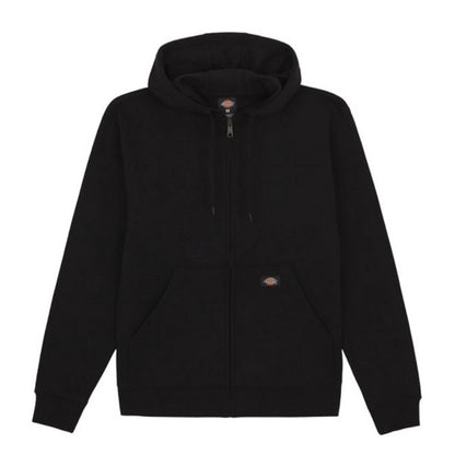 Front - Dickies Mens Fleece Full Zip Hoodie